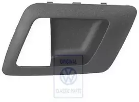 Vag Caddy Mk2 Polo Classic Satin Juodas Overlai Originalus 6K0867197AB41
