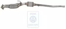 Vag Išmetimo Vamzdis Su Katalizatoriumi Volkswagen Passat 3C 2006 2008 Originalus 3C0254500QX