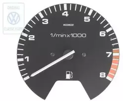 Vag Tachometras Golf Mk2 Jetta Mk2 86 87 88 89 Originalus 191919253E