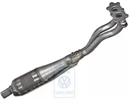 Vag Išmetimo Vamzdis Su Katalizatoriumi Bora Golf Mk4 1998 2001 Originalus 1J0253058LX
