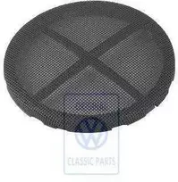 VAG Volkswagen Corrado 50 Juodas Garsiakalbio Dangtelis Originalus 535867145C4FB