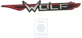 VAG Volkswagen Golf Mk1 Pietų Afrikos Emblema Vilkas 1974 1975 1976 1977 1978 Originalus 17S853750AD54T