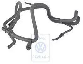 Vag Oranžinis Šilumnešio Šlaunis Touareg Mk1 2003 2005 Originalus 7L6122096L