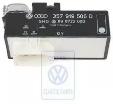 Vag Oro Šildytuvo Ventiliatorius Valdiklis Golf Mk3 Passat B4 Originalus 357919506D