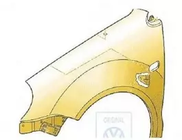 Vag Fender Skoda Octavia A4 A5 2004 2005 Originalus 6Q0821105C