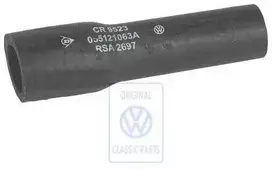 VAG Šilumnešio Vamzdis Golf Mk1 Caddy Mk1 Originalus 055121063A