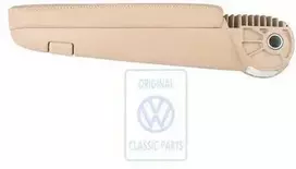 Vag T5 2003 2006 Rankena Priedė (Odinis) rusvai gelsvas Pure Originalus 7H5883081LRUV