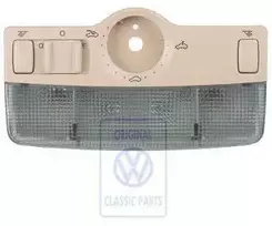 Vag Passat B5 1997 2000 Vidinis Skaitymo Lampa Šviesiai Ruda Originalus 3B0947111A8YS