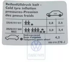 Vag Passat B5 Gp 2001 2005 Padangos Slegio Stikeras Originalus 3B0010276J