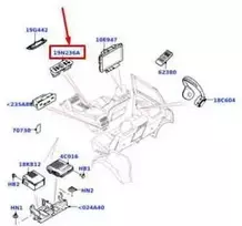 Land Rover Garso Sistemos Suteikimo Lizdas Originalus LR106219