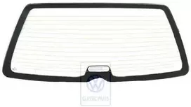 Vag Heated Galinio Stiklo Antena Skysta Audi A4 B6 2000 333845499E