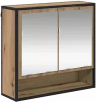 Vonios baldų rinkinys 3 vnt. Amatininkų ąžuolas 90 x 33 x 60 cm