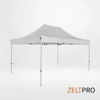 Prekybinės palapinės stogas ir sienos (4 vnt.) komplektas 3x4,5 Balta Zeltpro TITAN