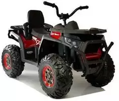 Elektrinis keturratis vaikams Quad XMX607, raudonas lakuotas