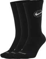 Nike Kojinės U Nk Crew Everyday Bball Juodas DA2123 010