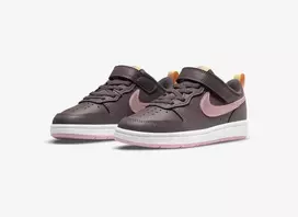 Nike Avalynė Mergaitėms Court Borough Low Violetinė 2BQ5451 200