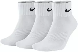 Nike Kojinės U NK V Cush Ankle-3P Value Baltas SX4926 101