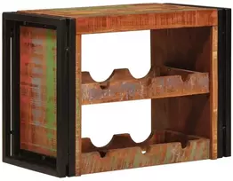 Vyno stovas Ruda 60 x 45 x 33 cm Kieta atnaujinta mediena