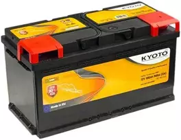Akumuliatorius KYOTO 12 V, 100 Ah, 900 A, pliusas dešinėje