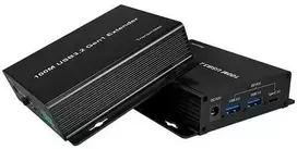 Extra Digital USB Prailginimas - USB3.2 Gen1 100m 2xUSB-A 2xUSB-C