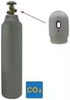 Tolas Gas Dujų balionas (EURO PH 250 BAR) (angliarūgštė CO₂) (užpildytas) - 8 l