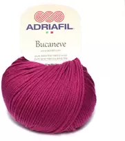 Mezgimo siūlai Adriafil Bucaneve 50 g , spalva 70