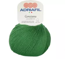 Mezgimo siūlai Adriafil Genziana 50 g, spalva 38