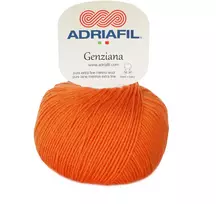 Mezgimo siūlai Adriafil Genziana 50 g, spalva 37
