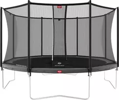 BERG Favorit Regular 380 batutas, pilkas, su apsauginiu tinklu Comfort