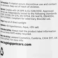 Bugalugs Antiseptinis purškalas nuo blusų ir erkių įkandimų 200ml – Greitai veikianti raminamoji formulė, švelni odai