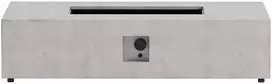 Venture Design Lauko židinys, Kea, 137x69x31 cm, pilka