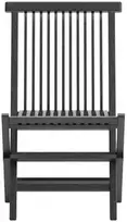 Venture Design Valgomojo kėdė Kenya, juoda, tikmedis, sulankstoma