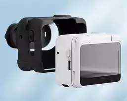 Puluz Dėklas Korpusas Apsauga Makštis + Dangtelis Kamštis Insta360 Go 3s / 3 S / Pu772b