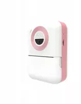 Xrec Mini planšetinis kompiuteris AI 4'' Momentinis fotoaparatas Spausdintuvas Kamera Vaikams Rožinė