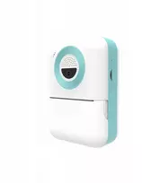 Xrec Mini planšetinis kompiuteris AI 4'' fotoaparatas momentinė spausdintuvas kamera vaikams / Q1 / Mėlyna