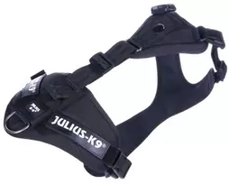 Julius K9 Julius K-9 Mantrailing Juodas Sekimo Diržas – Reguliuojamas L/XL, Patvarus ir Saugus Pritvirtinimas