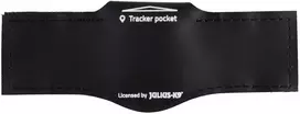 Julius-K9 Tuščia etiketė su „Tracker“ kišenėle – Velcro tvirtinimas, be užrašo, 2 vnt. pakuotė, Dydis S