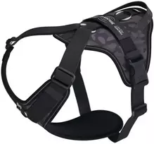 Julius-K9 IDC Longwalk Light Harness Night Camo – Lengvas trekingo pakabinamas diržas su GPS kišene, Dydis M
