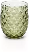 Bazaar Vandens stiklinė, The Starbeam, 8.5x8.5x10 cm, žalia, perdirbtas stiklas