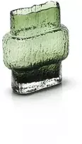 Bazaar Vaza 13,5x7x15,5 cm Žalia Perdirbtas stiklas