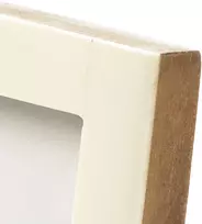 Bazaar Nuotraukų rėmelis 9x6,5x1 cm baltos spalvos derva
