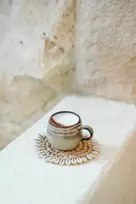 Bazaar Espresso puodelis 7x7x6 cm mišrus akmens keramika