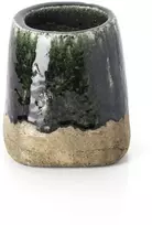 Bazaar Vazonas, The Moss Conical, 17x17x18.5 cm, žalias, akmens keramika