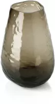 Bazaar Vaza 16.5x16.5x26 cm Ruda Perdirbtas stiklas