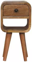 Artisan Furniture Ąžuolo atspalvio mini naktinis staliukas, 20 cm
