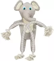 Trixie Dramblys su virve, žaislas, šunims, poliesteris, 42 cm