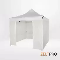 Prekybinės palapinės stogas ir sienos (4 vnt.) komplektas 2x2 Balta Zeltpro PROFRAME