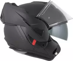 Atverčiamas motociklininko šalmas Cassida MultiFlip Solid BlackOut P/J