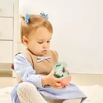 Miniland Adorable Moments Minkšti bokšto blokeliai – žavingos akimirkos