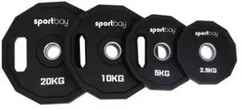 Olimpiniai CPU uretaniniai svarmenys Sportbay® CPU Weight Plates (Svoris: 5kg)